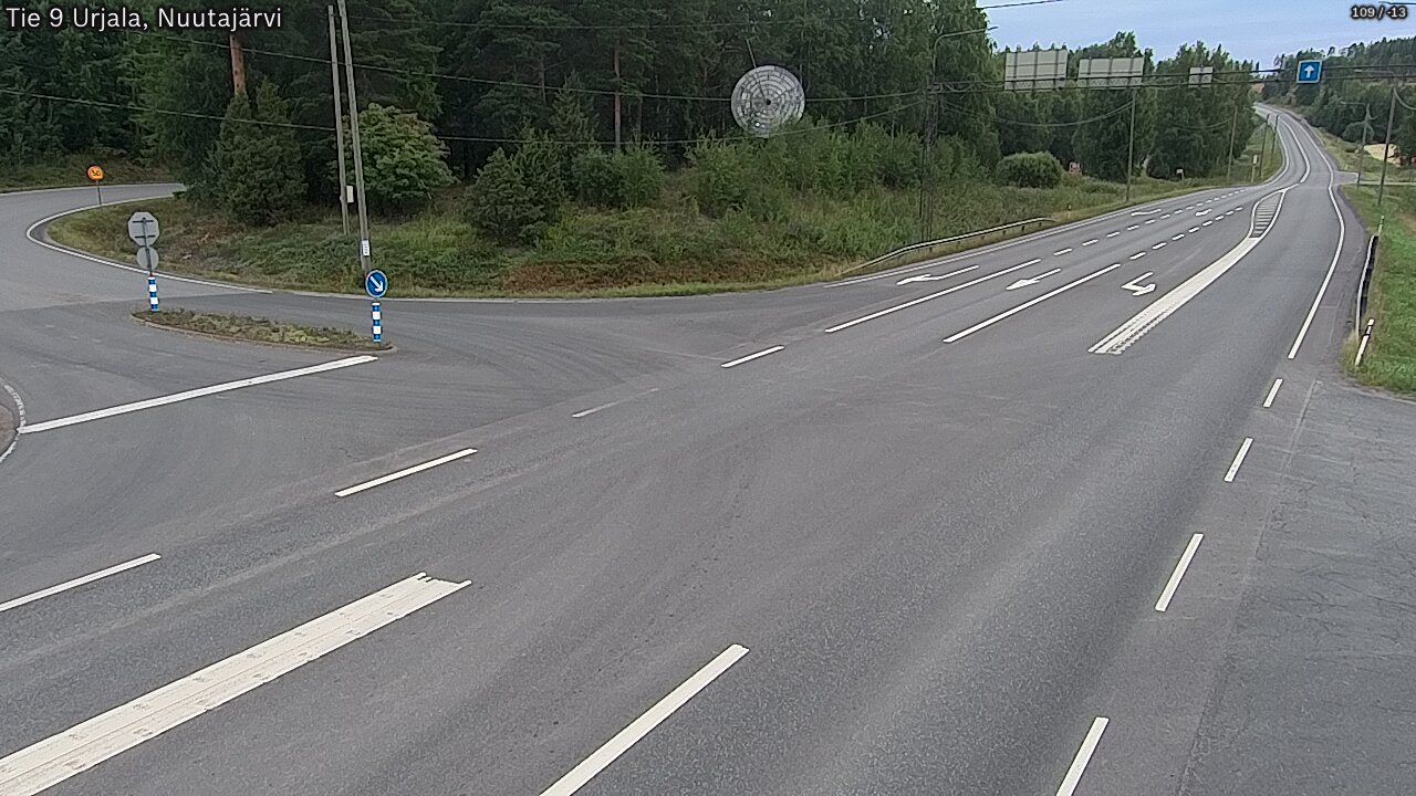 Kelikamerat Kuva Tie 9 Urjala, Nuutajärvi, Urjala, Pirkanmaa