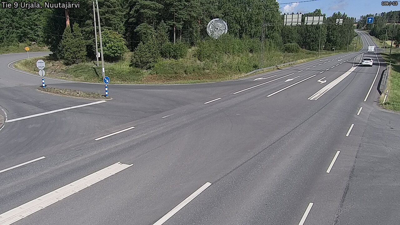 Kelikamerat Kuva Tie 9 Urjala, Nuutajärvi, Urjala, Pirkanmaa