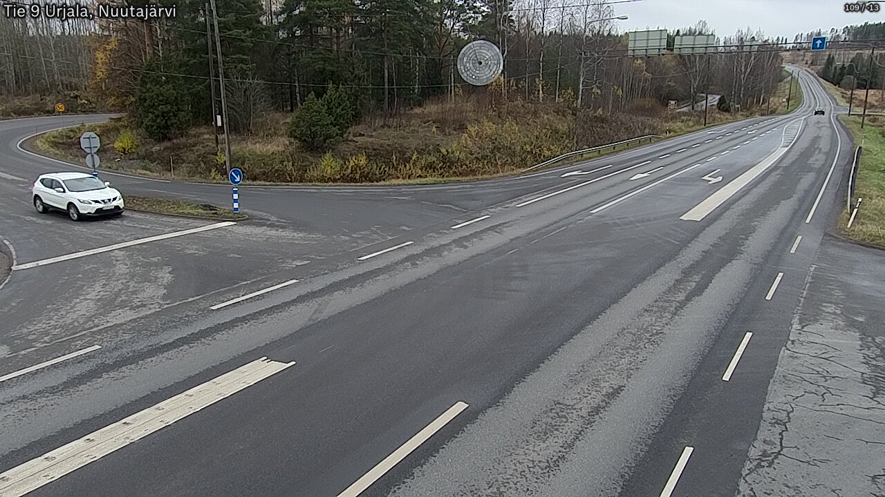 Kelikamerat Kuva Tie 9 Urjala, Nuutajärvi, Urjala, Pirkanmaa