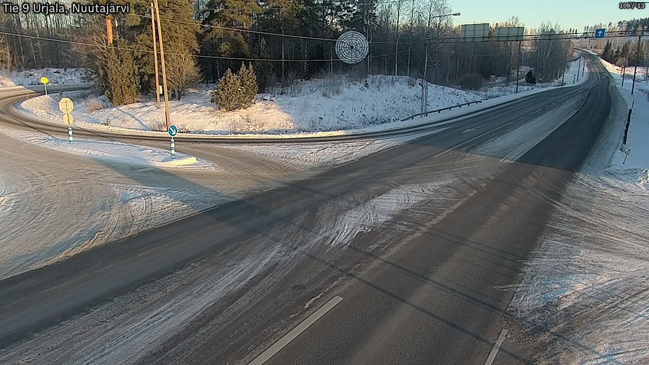 Kelikamerat Kuva Tie 9 Urjala, Nuutajärvi, Urjala, Pirkanmaa