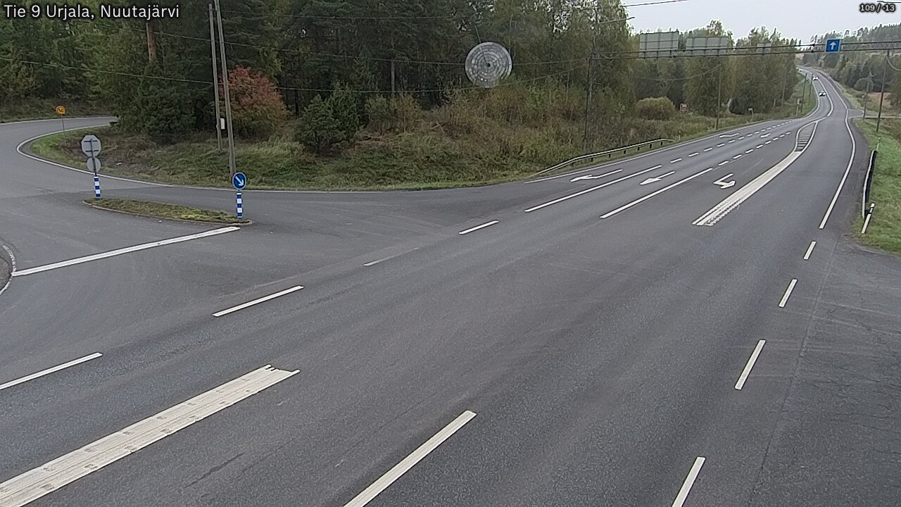 Kelikamerat Kuva Tie 9 Urjala, Nuutajärvi, Urjala, Pirkanmaa
