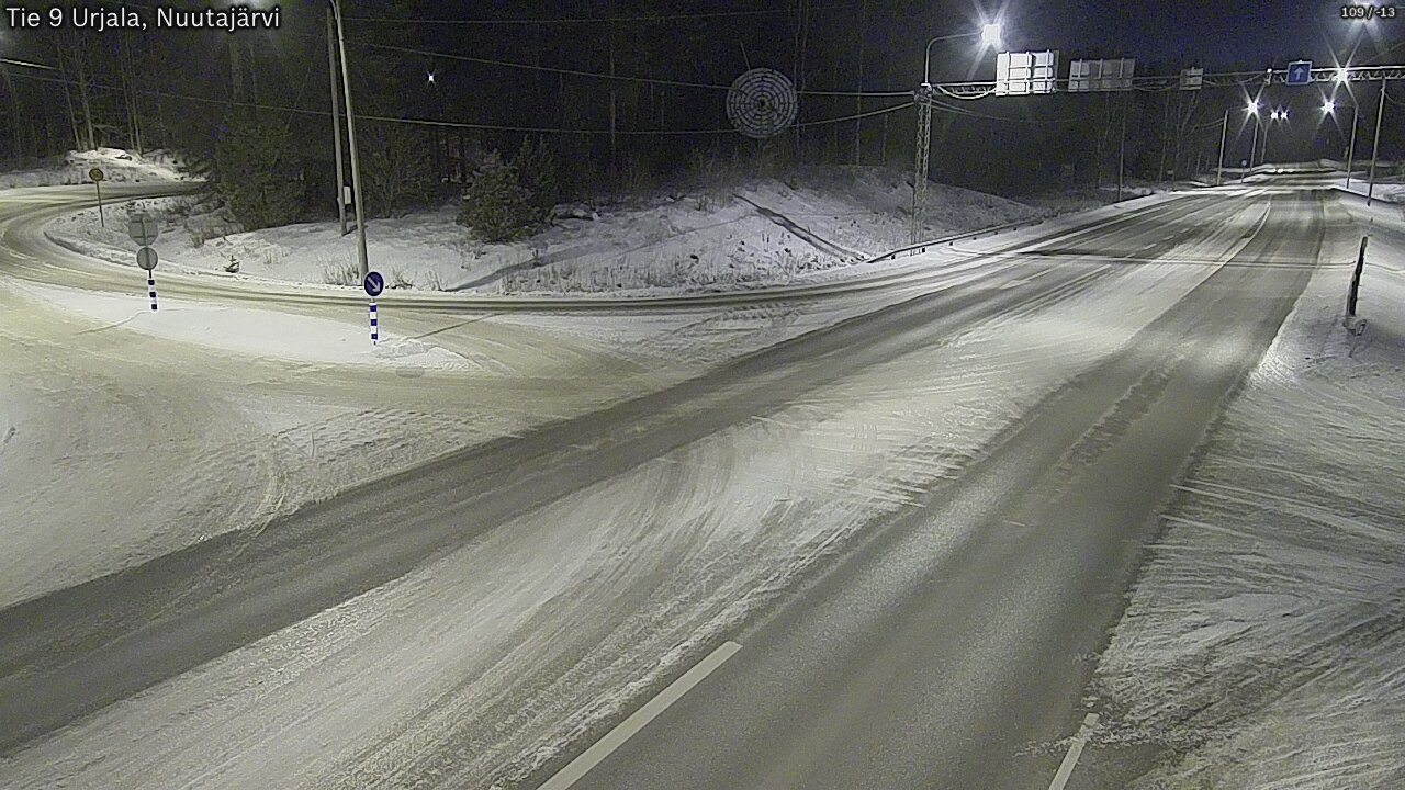 Kelikamerat Kuva Tie 9 Urjala, Nuutajärvi, Urjala, Pirkanmaa