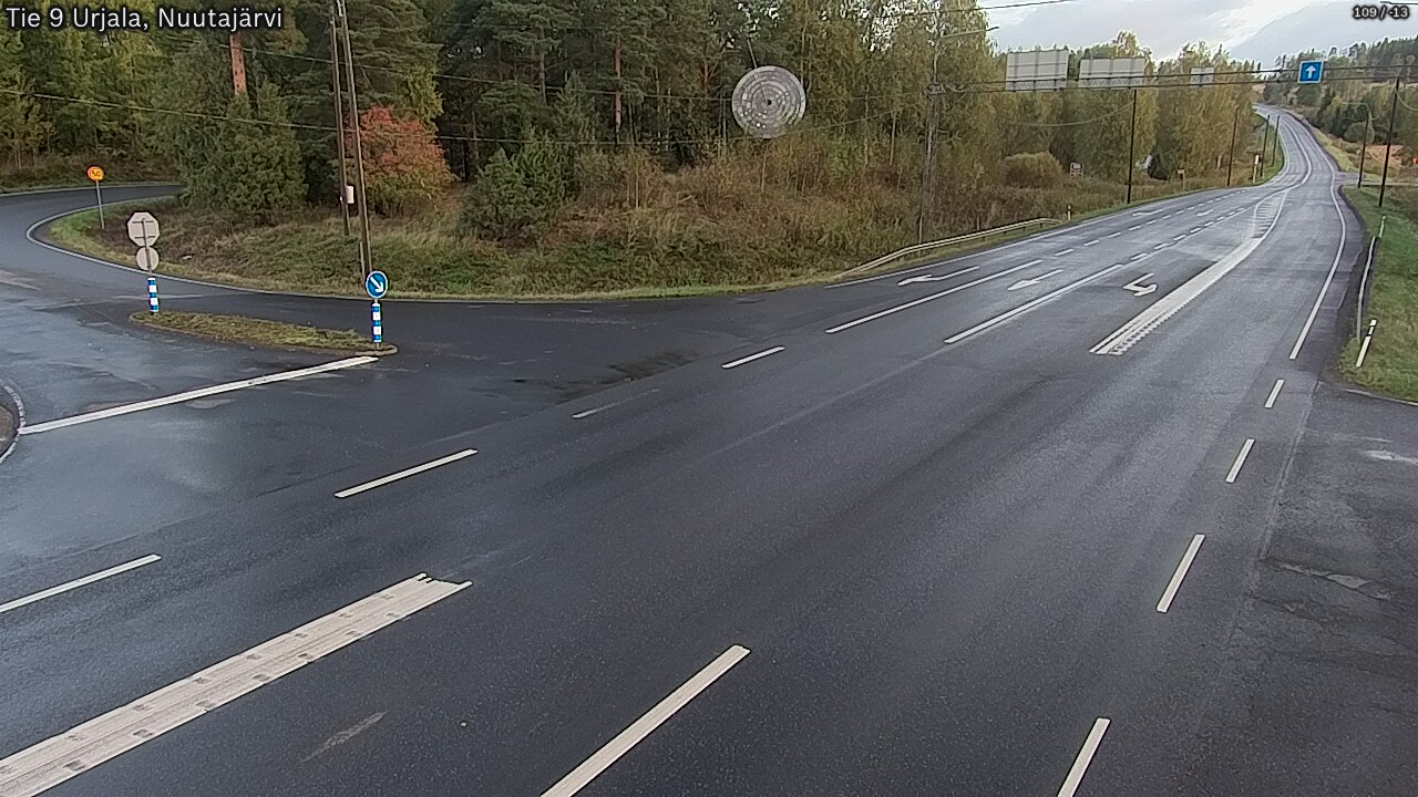 Weather Camera Image Road 9 Urjala, Nuutajärvi, Urjala, Pirkanmaa