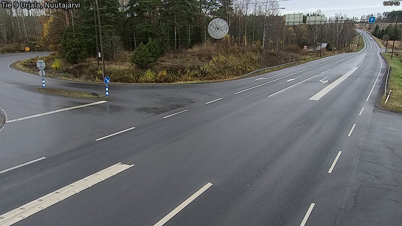 Kelikamerat Kuva Tie 9 Urjala, Nuutajärvi, Urjala, Pirkanmaa