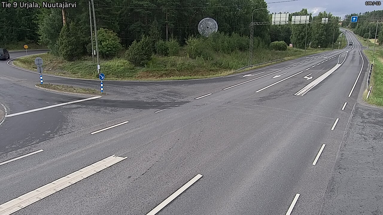Kelikamerat Kuva Tie 9 Urjala, Nuutajärvi, Urjala, Pirkanmaa