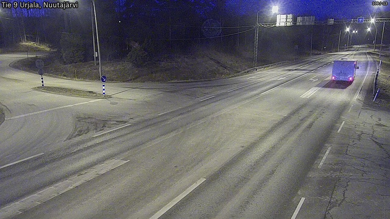 Weather Camera Image Road 9 Urjala, Nuutajärvi, Urjala, Pirkanmaa