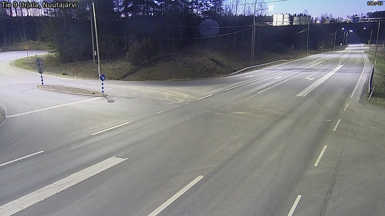 Kelikamerat Kuva Tie 9 Urjala, Nuutajärvi, Urjala, Pirkanmaa