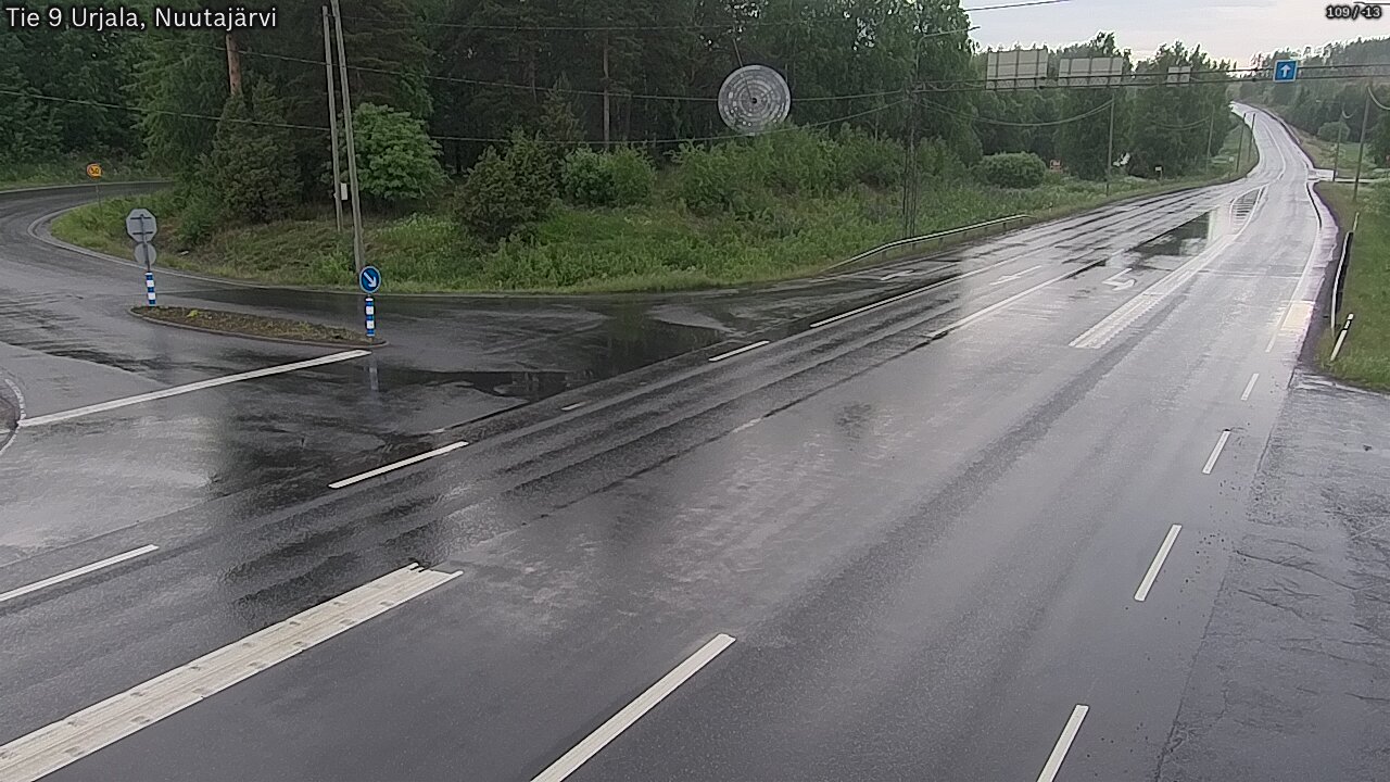 Kelikamerat Kuva Tie 9 Urjala, Nuutajärvi, Urjala, Pirkanmaa