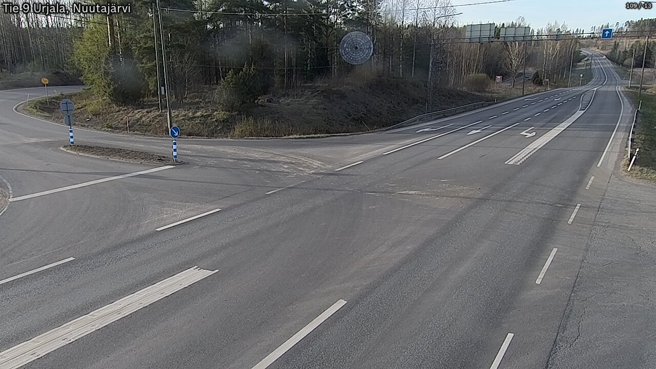 Kelikamerat Kuva Tie 9 Urjala, Nuutajärvi, Urjala, Pirkanmaa