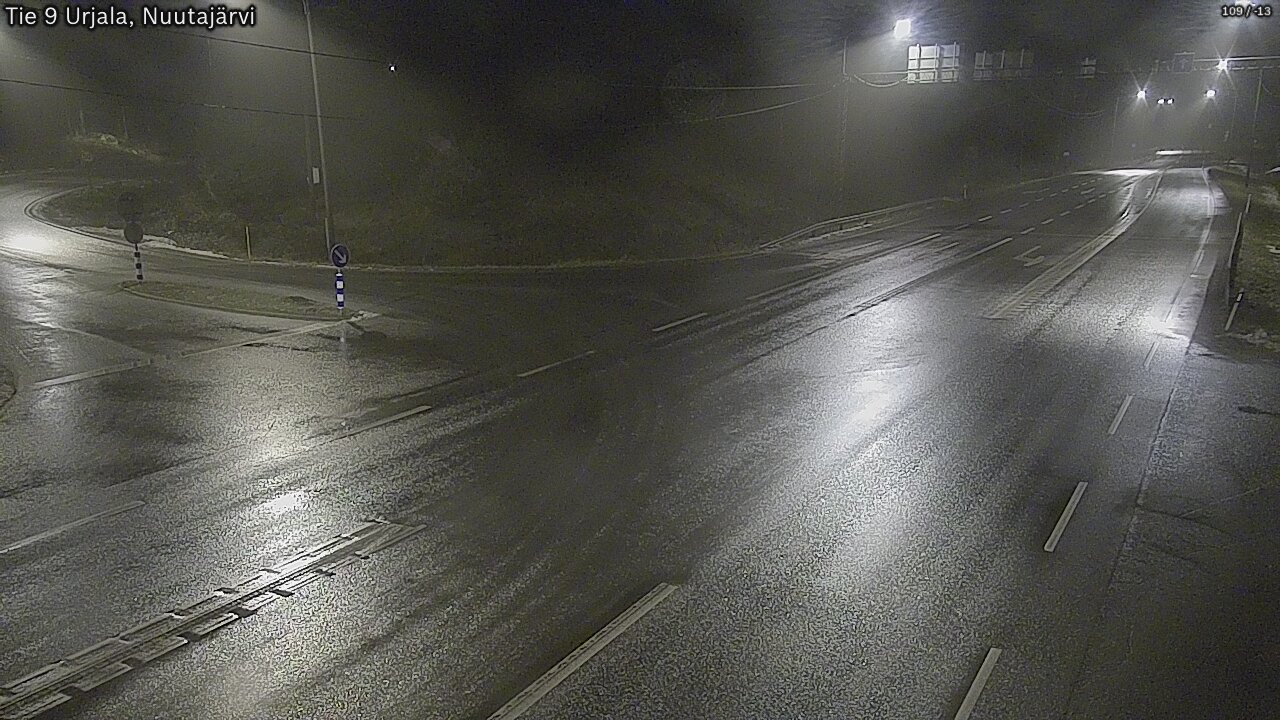 Weather Camera Image Väg 9 Urjala, Notsjö, Urjala, Pirkanmaa