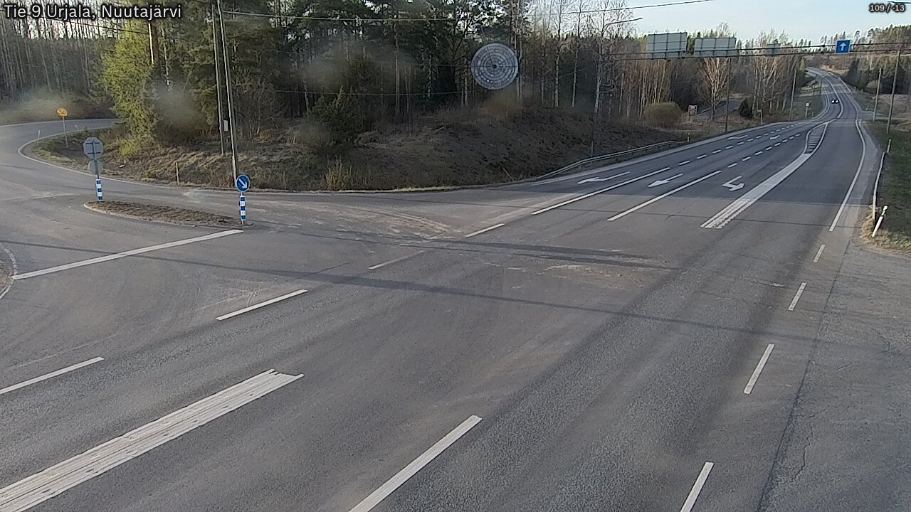 Kelikamerat Kuva Tie 9 Urjala, Nuutajärvi, Urjala, Pirkanmaa