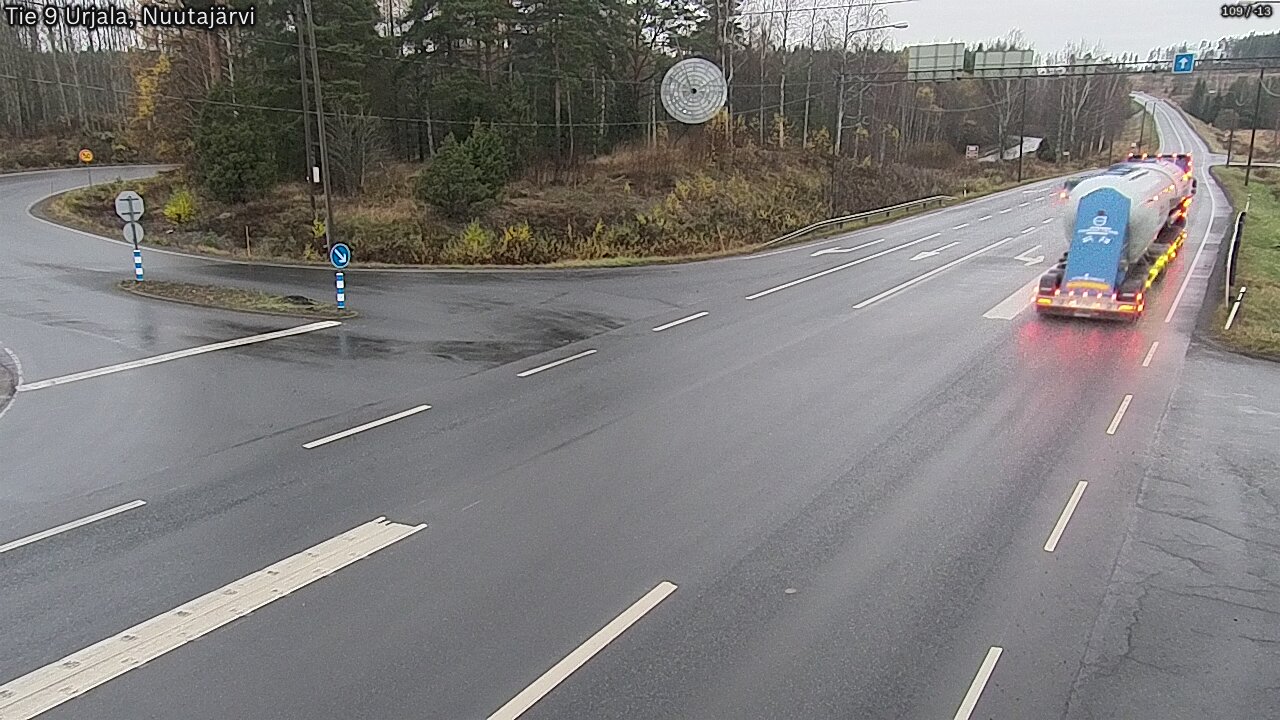 Kelikamerat Kuva Tie 9 Urjala, Nuutajärvi, Urjala, Pirkanmaa