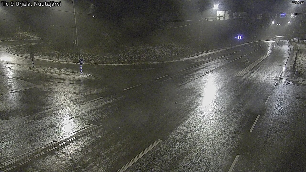 Weather Camera Image Väg 9 Urjala, Notsjö, Urjala, Pirkanmaa