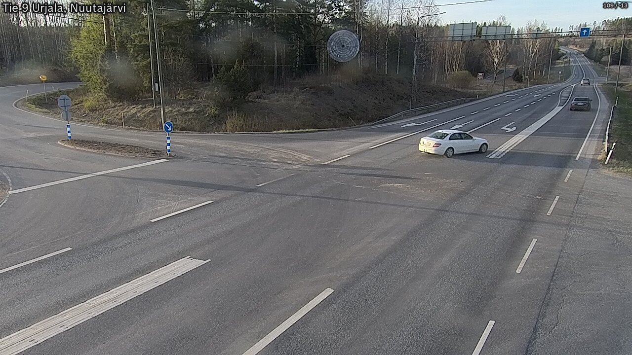 Kelikamerat Kuva Tie 9 Urjala, Nuutajärvi, Urjala, Pirkanmaa