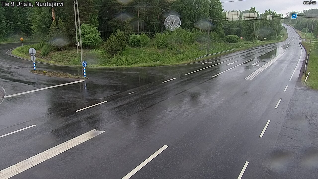 Kelikamerat Kuva Tie 9 Urjala, Nuutajärvi, Urjala, Pirkanmaa