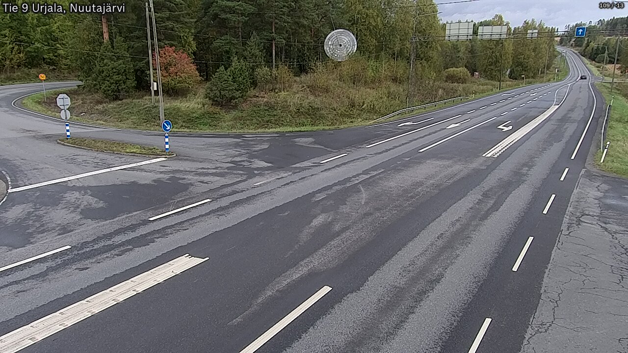 Kelikamerat Kuva Tie 9 Urjala, Nuutajärvi, Urjala, Pirkanmaa