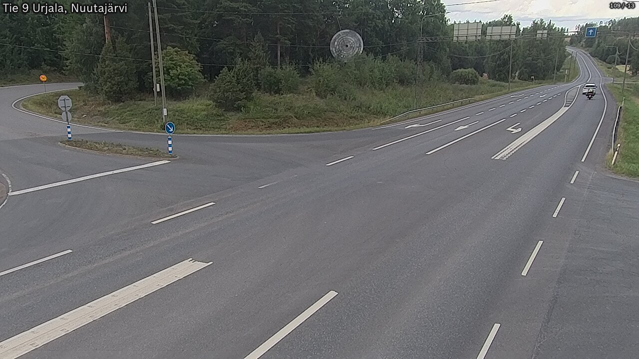Kelikamerat Kuva Tie 9 Urjala, Nuutajärvi, Urjala, Pirkanmaa