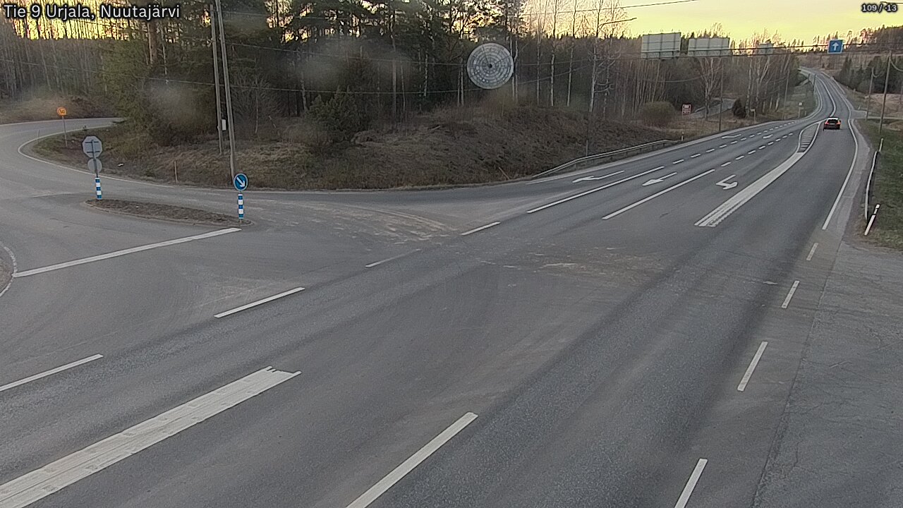 Kelikamerat Kuva Tie 9 Urjala, Nuutajärvi, Urjala, Pirkanmaa