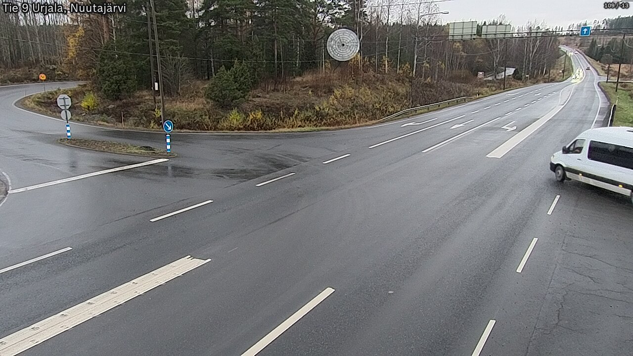 Kelikamerat Kuva Tie 9 Urjala, Nuutajärvi, Urjala, Pirkanmaa