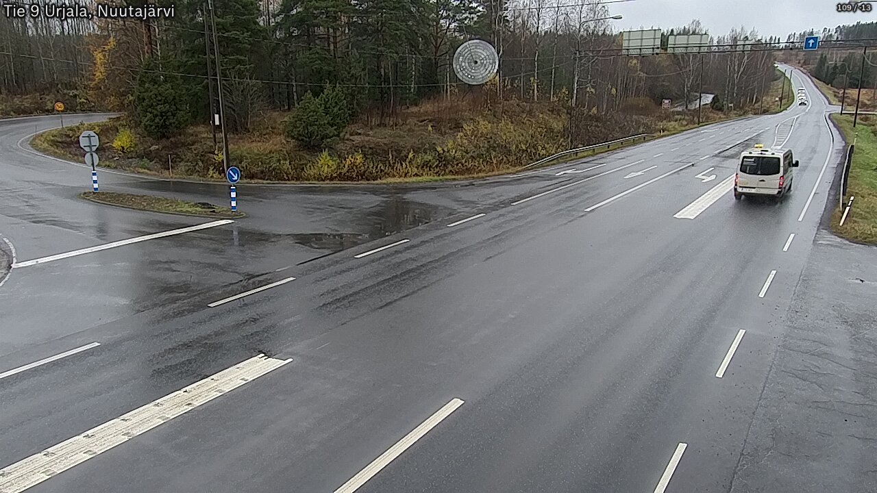 Weather Camera Image Road 9 Urjala, Nuutajärvi, Urjala, Pirkanmaa
