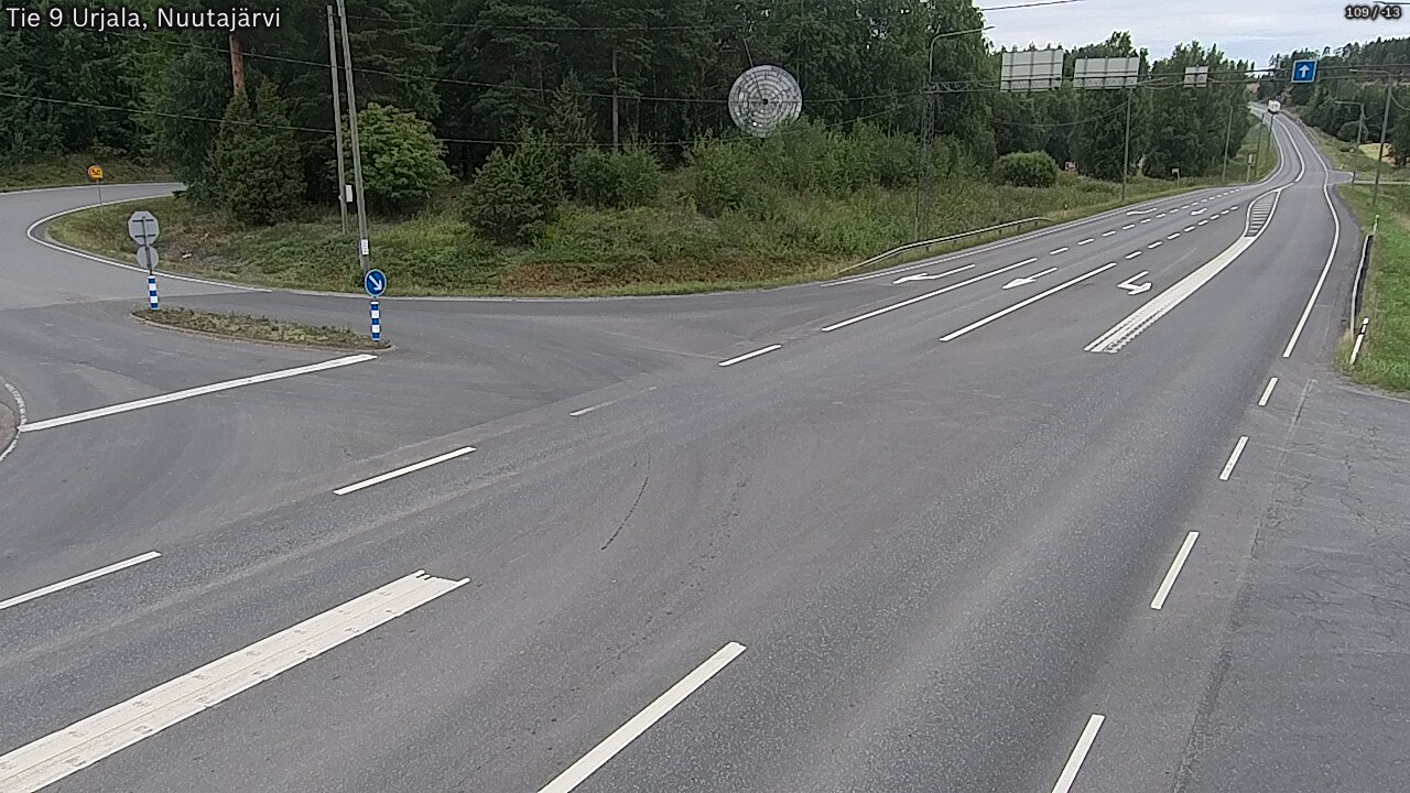 Kelikamerat Kuva Tie 9 Urjala, Nuutajärvi, Urjala, Pirkanmaa