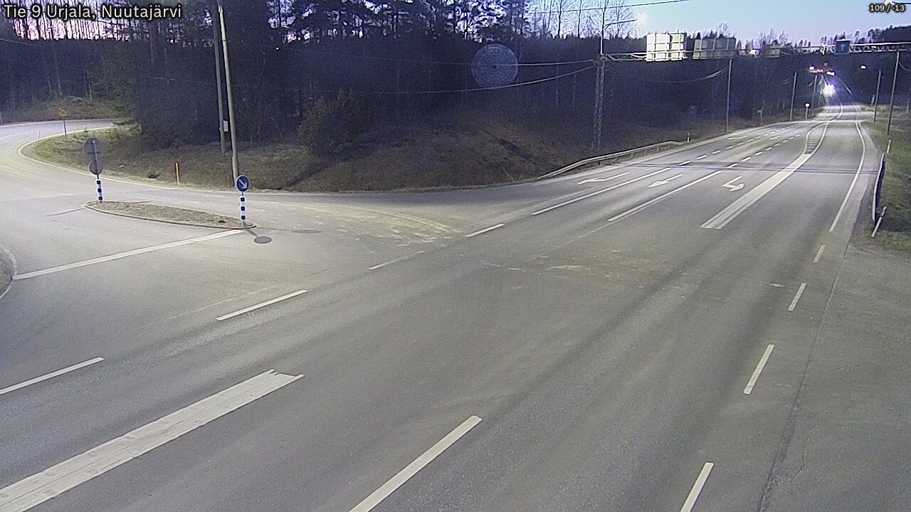 Kelikamerat Kuva Tie 9 Urjala, Nuutajärvi, Urjala, Pirkanmaa