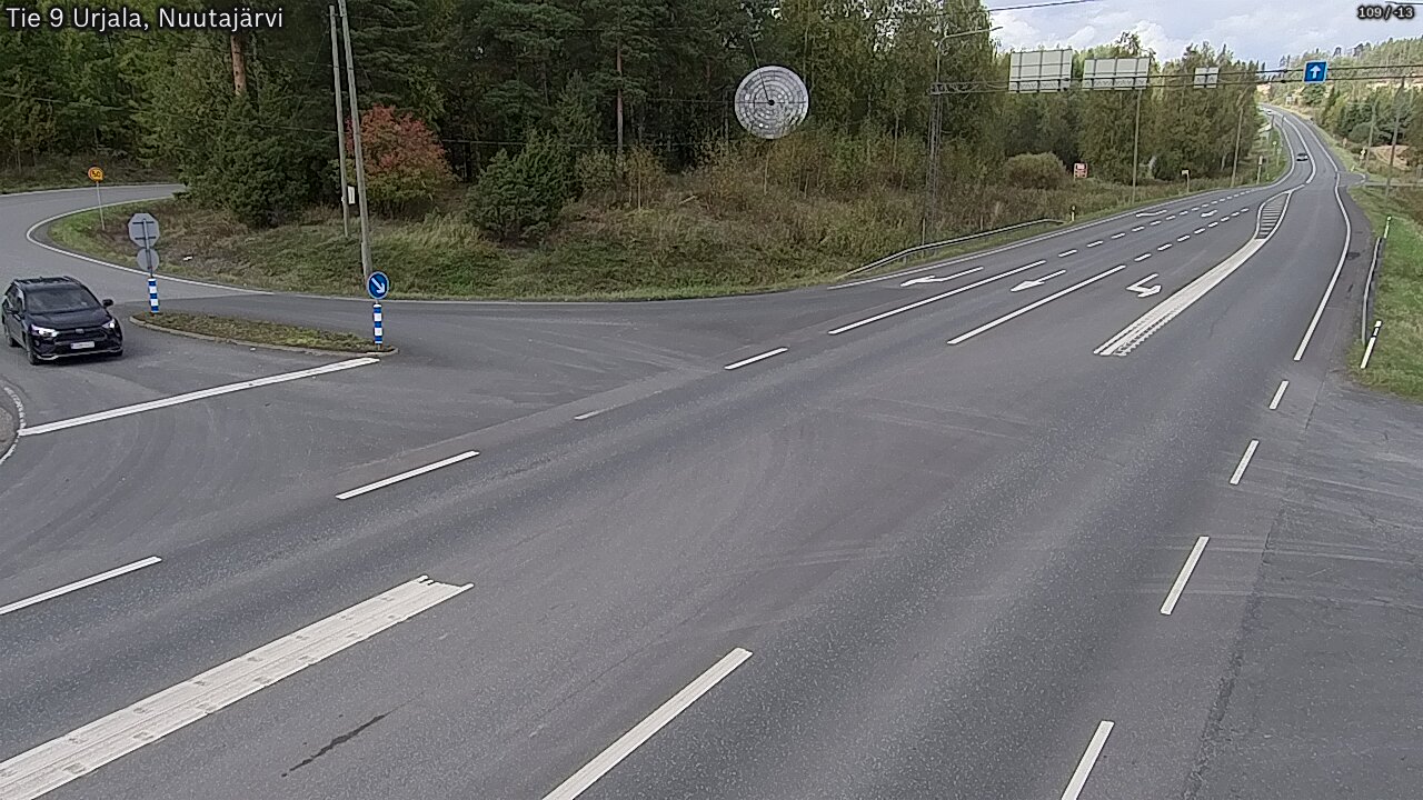 Kelikamerat Kuva Tie 9 Urjala, Nuutajärvi, Urjala, Pirkanmaa