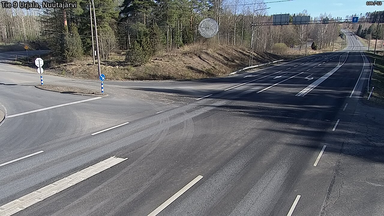Kelikamerat Kuva Tie 9 Urjala, Nuutajärvi, Urjala, Pirkanmaa