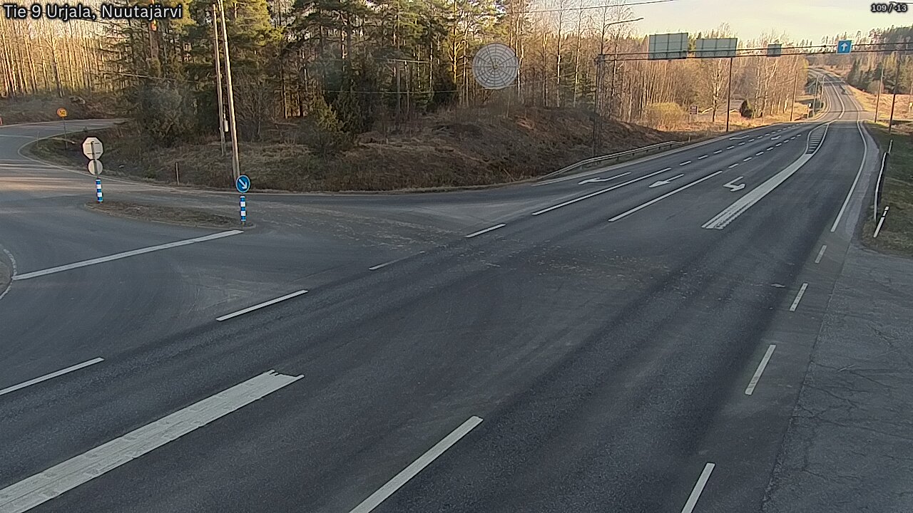 Kelikamerat Kuva Tie 9 Urjala, Nuutajärvi, Urjala, Pirkanmaa