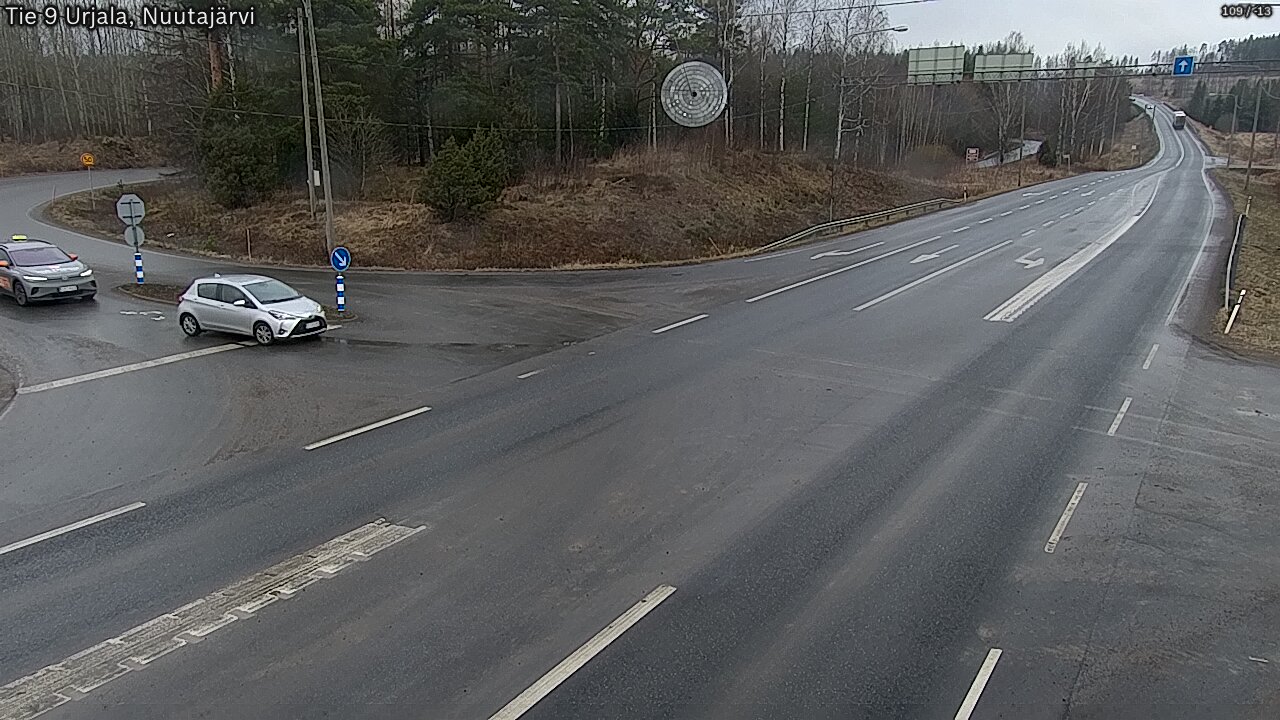 Kelikamerat Kuva Tie 9 Urjala, Nuutajärvi, Urjala, Pirkanmaa