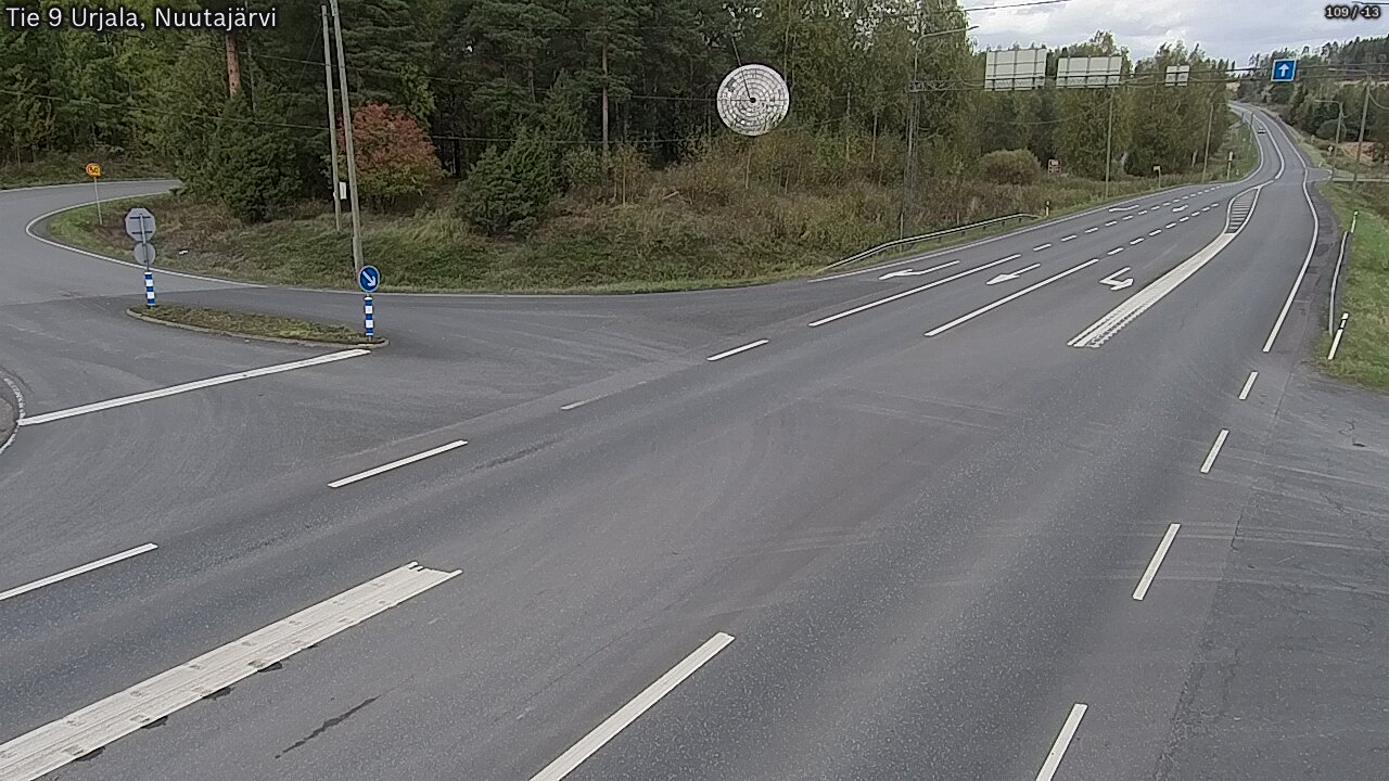 Kelikamerat Kuva Tie 9 Urjala, Nuutajärvi, Urjala, Pirkanmaa