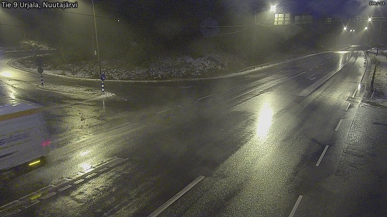 Weather Camera Image Väg 9 Urjala, Notsjö, Urjala, Pirkanmaa