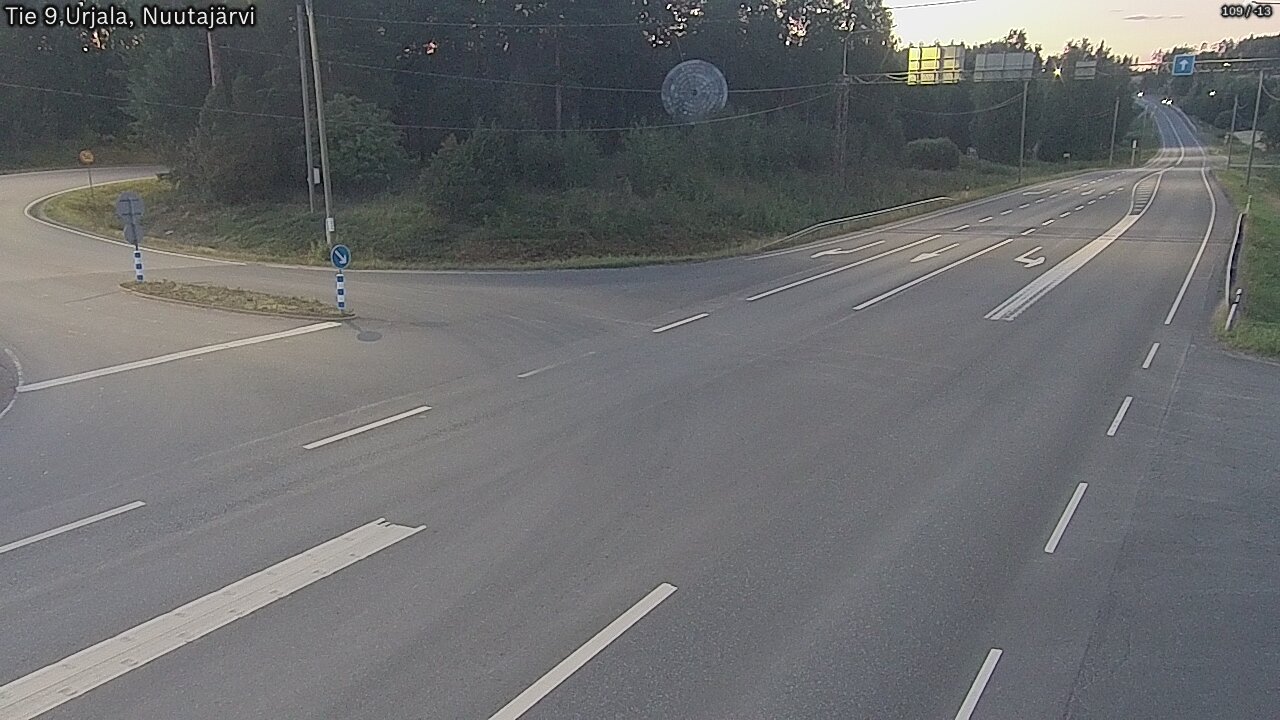 Kelikamerat Kuva Tie 9 Urjala, Nuutajärvi, Urjala, Pirkanmaa