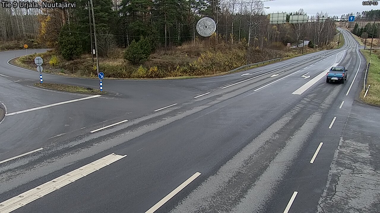 Kelikamerat Kuva Tie 9 Urjala, Nuutajärvi, Urjala, Pirkanmaa