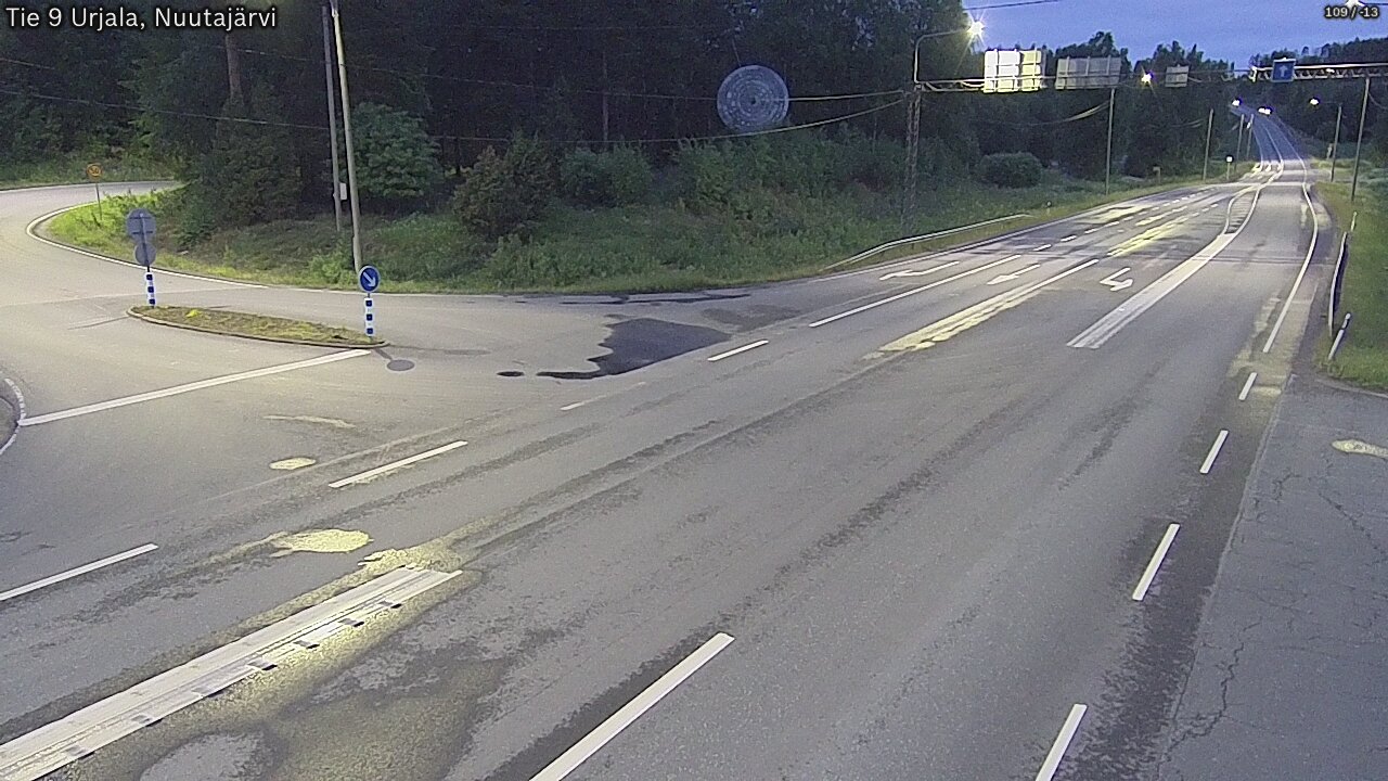 Kelikamerat Kuva Tie 9 Urjala, Nuutajärvi, Urjala, Pirkanmaa