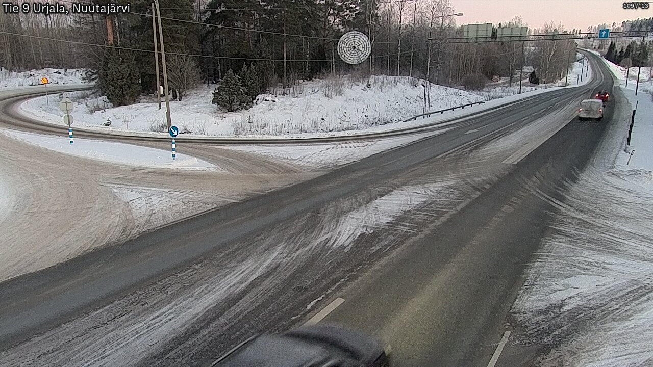 Kelikamerat Kuva Tie 9 Urjala, Nuutajärvi, Urjala, Pirkanmaa