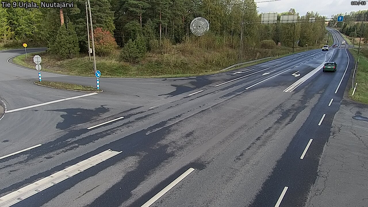 Weather Camera Image Road 9 Urjala, Nuutajärvi, Urjala, Pirkanmaa