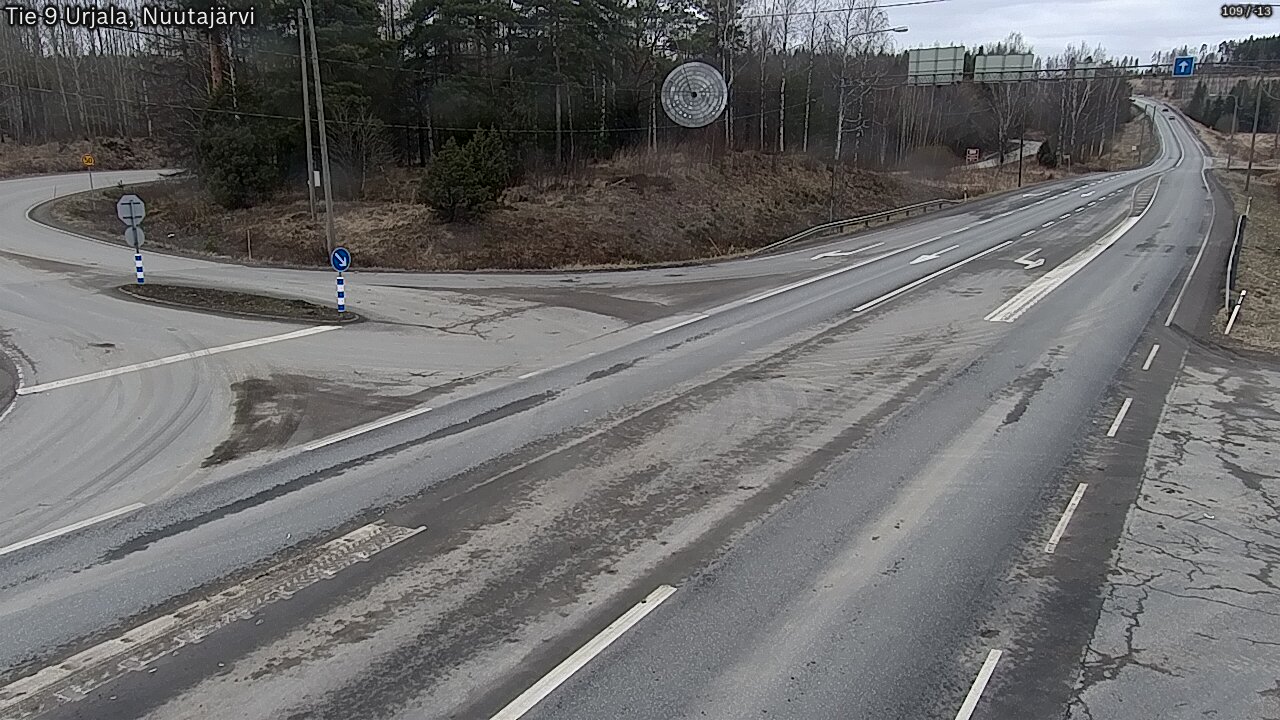 Kelikamerat Kuva Tie 9 Urjala, Nuutajärvi, Urjala, Pirkanmaa