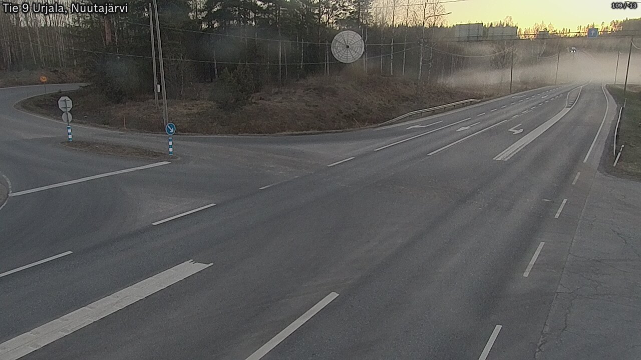 Kelikamerat Kuva Tie 9 Urjala, Nuutajärvi, Urjala, Pirkanmaa