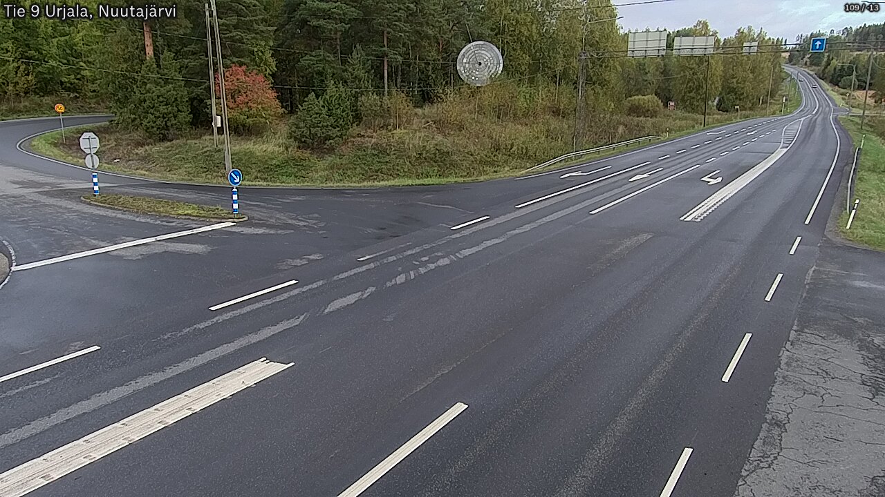 Kelikamerat Kuva Tie 9 Urjala, Nuutajärvi, Urjala, Pirkanmaa