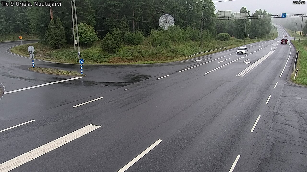Kelikamerat Kuva Tie 9 Urjala, Nuutajärvi, Urjala, Pirkanmaa