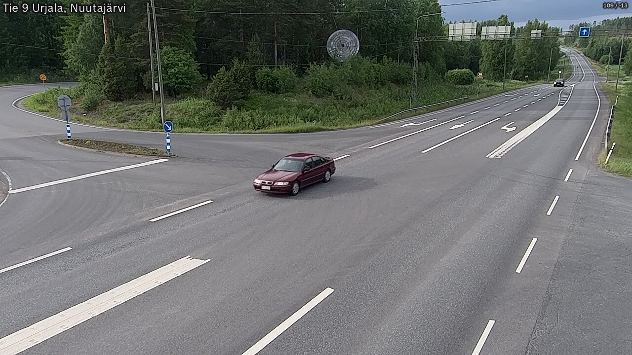 Kelikamerat Kuva Tie 9 Urjala, Nuutajärvi, Urjala, Pirkanmaa
