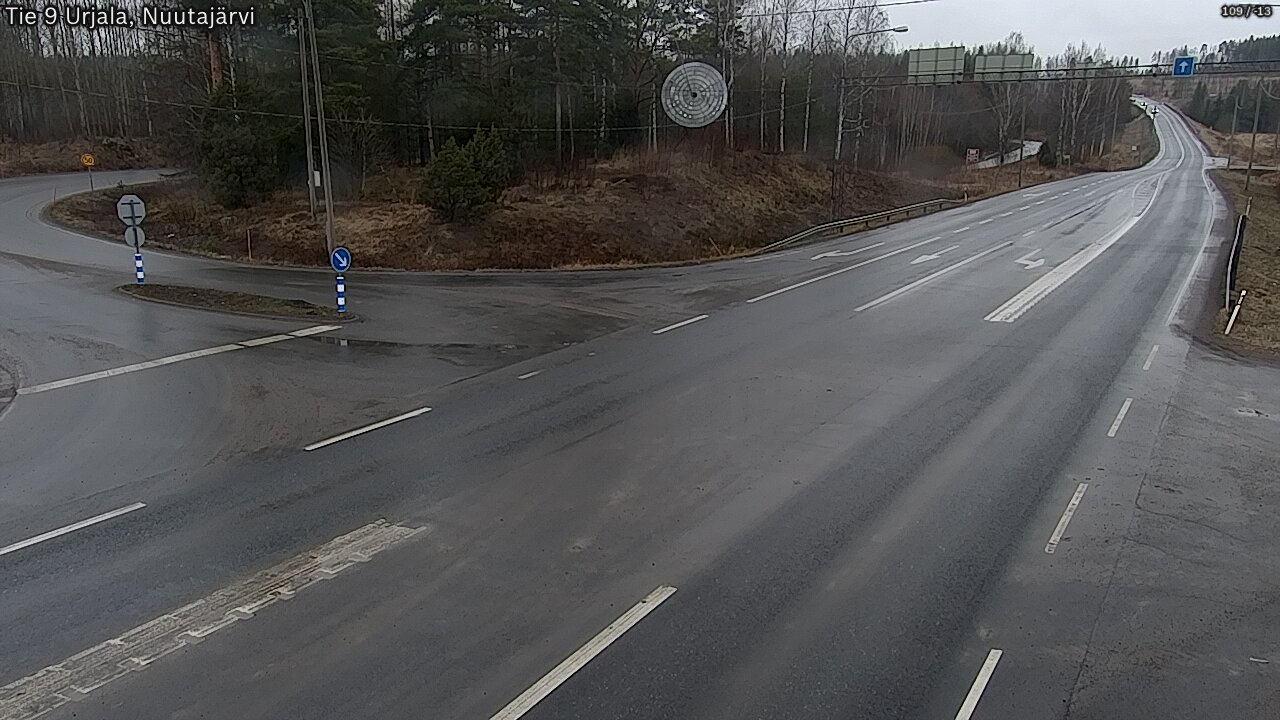 Kelikamerat Kuva Tie 9 Urjala, Nuutajärvi, Urjala, Pirkanmaa