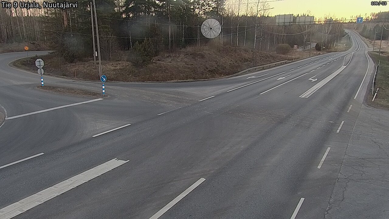 Kelikamerat Kuva Tie 9 Urjala, Nuutajärvi, Urjala, Pirkanmaa