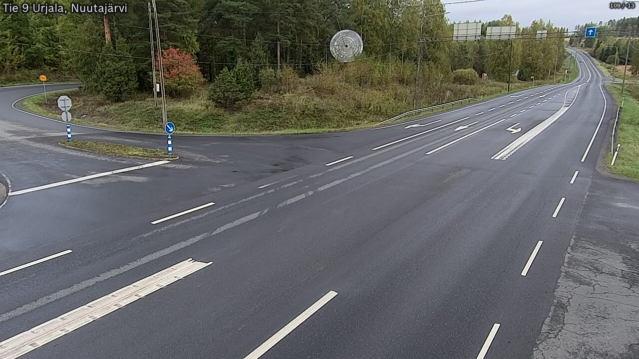 Kelikamerat Kuva Tie 9 Urjala, Nuutajärvi, Urjala, Pirkanmaa
