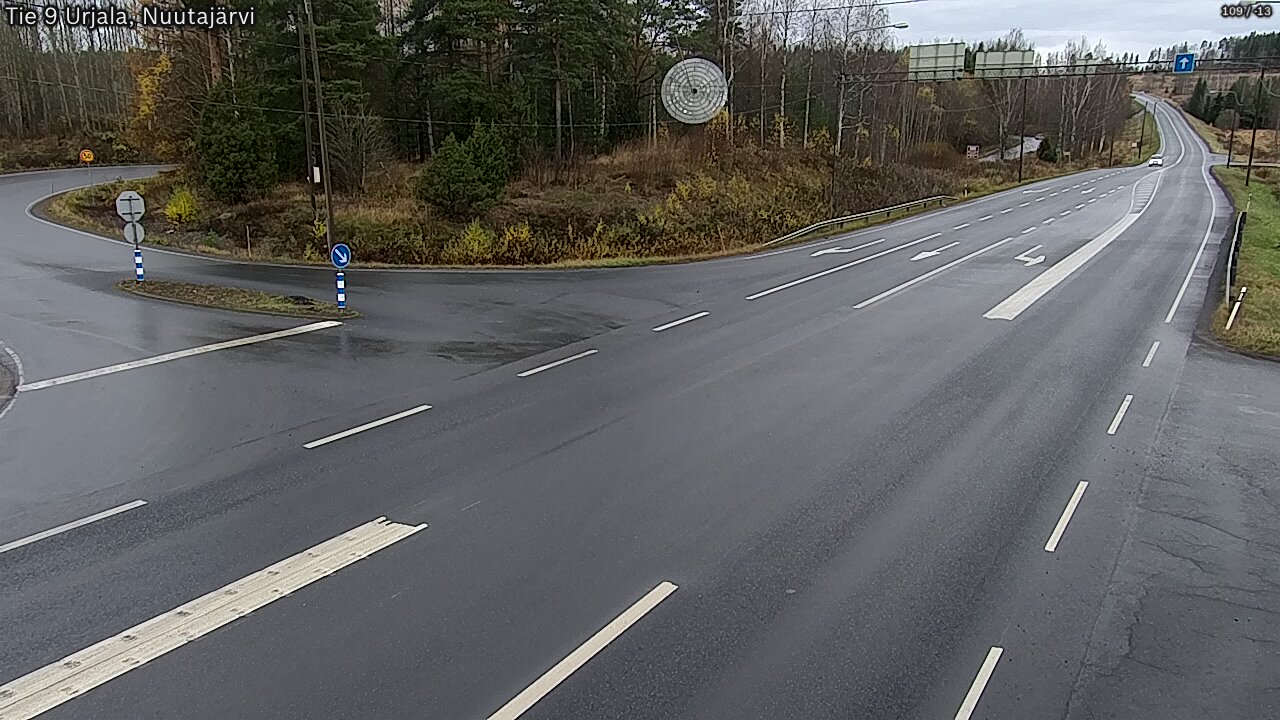 Kelikamerat Kuva Tie 9 Urjala, Nuutajärvi, Urjala, Pirkanmaa