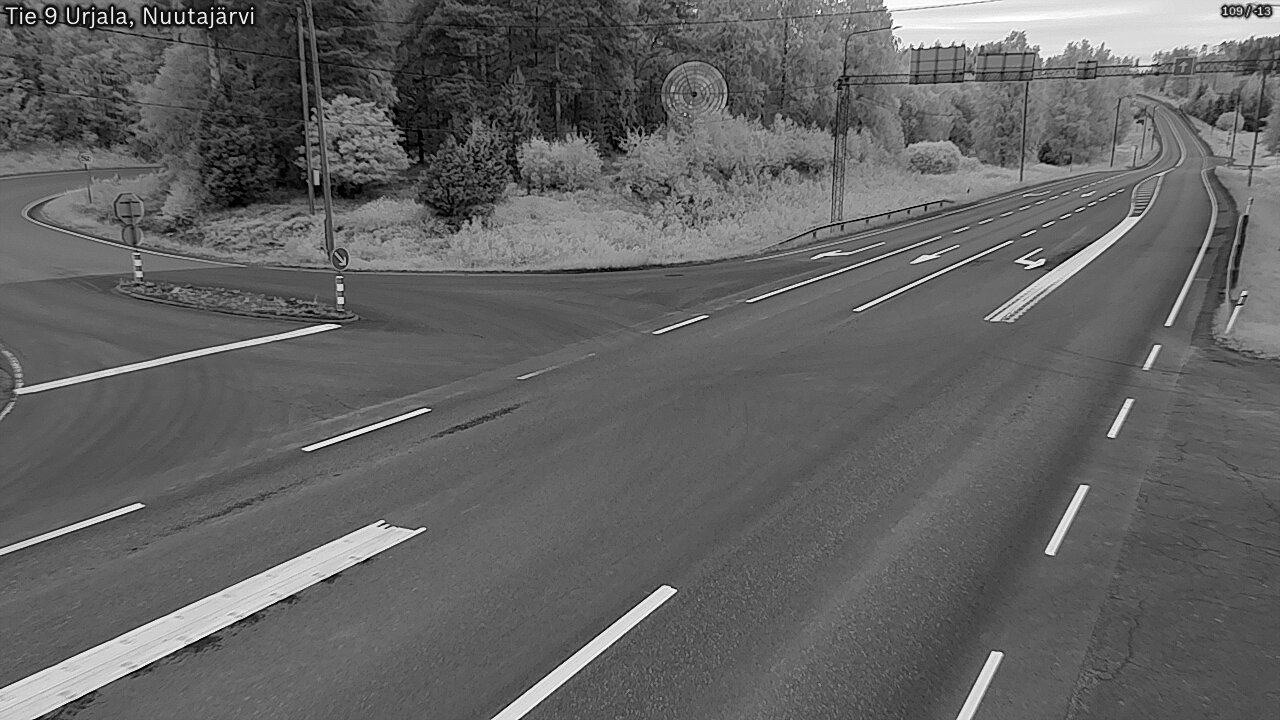 Weather Camera Image Väg 9 Urjala, Notsjö, Urjala, Pirkanmaa