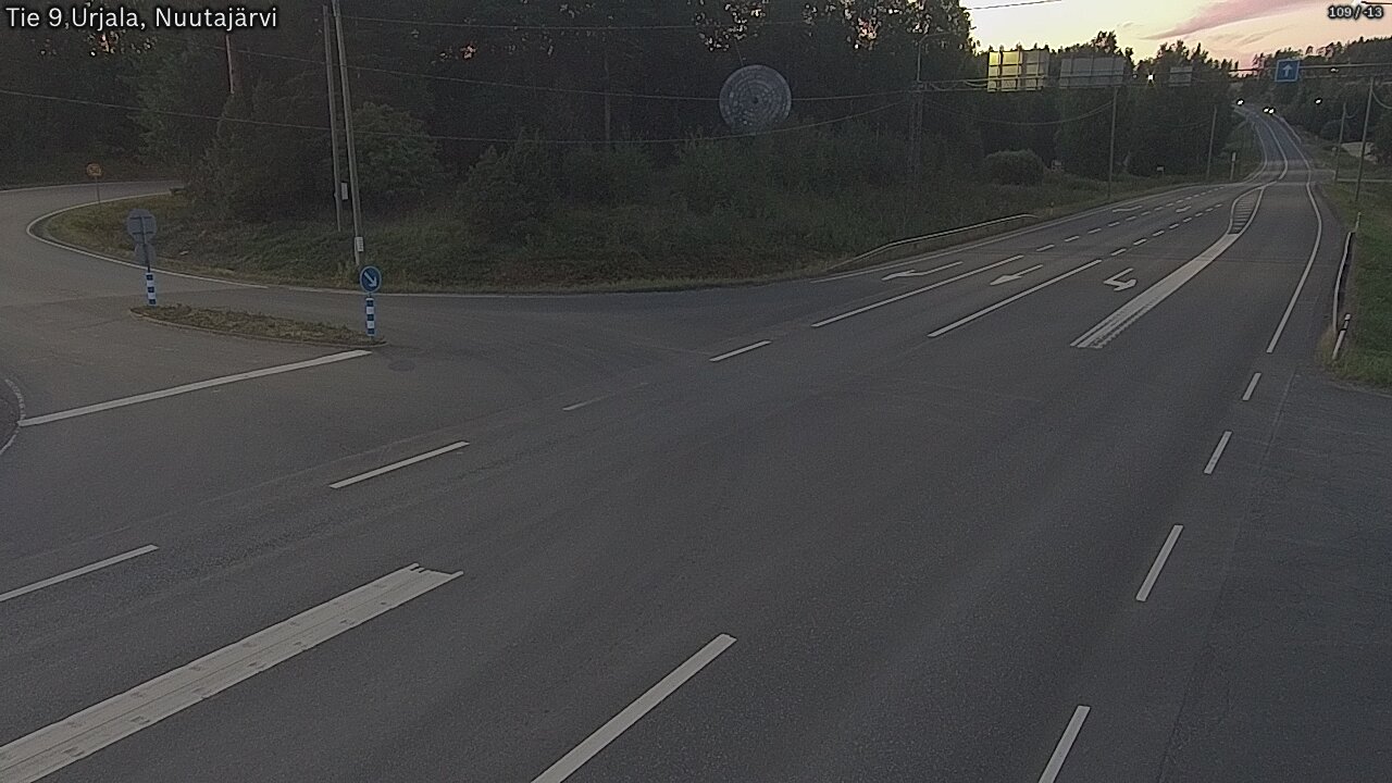 Kelikamerat Kuva Tie 9 Urjala, Nuutajärvi, Urjala, Pirkanmaa