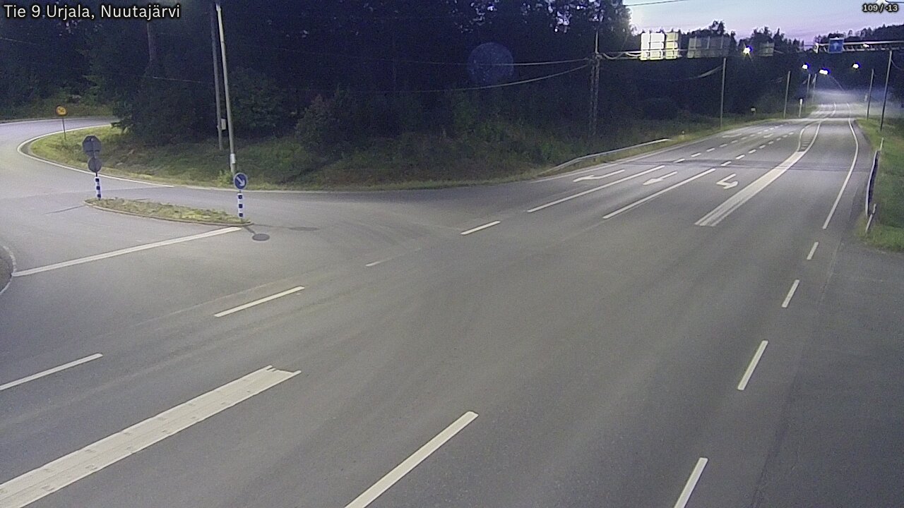 Kelikamerat Kuva Tie 9 Urjala, Nuutajärvi, Urjala, Pirkanmaa