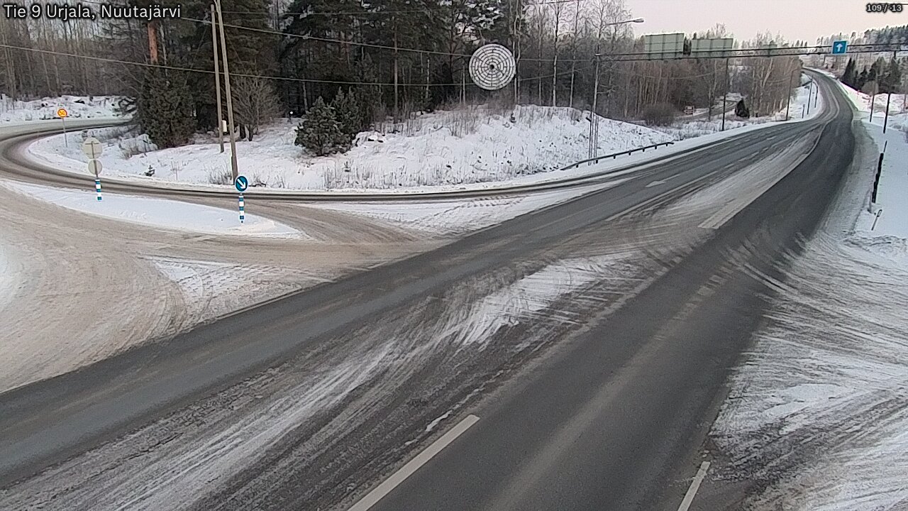 Kelikamerat Kuva Tie 9 Urjala, Nuutajärvi, Urjala, Pirkanmaa